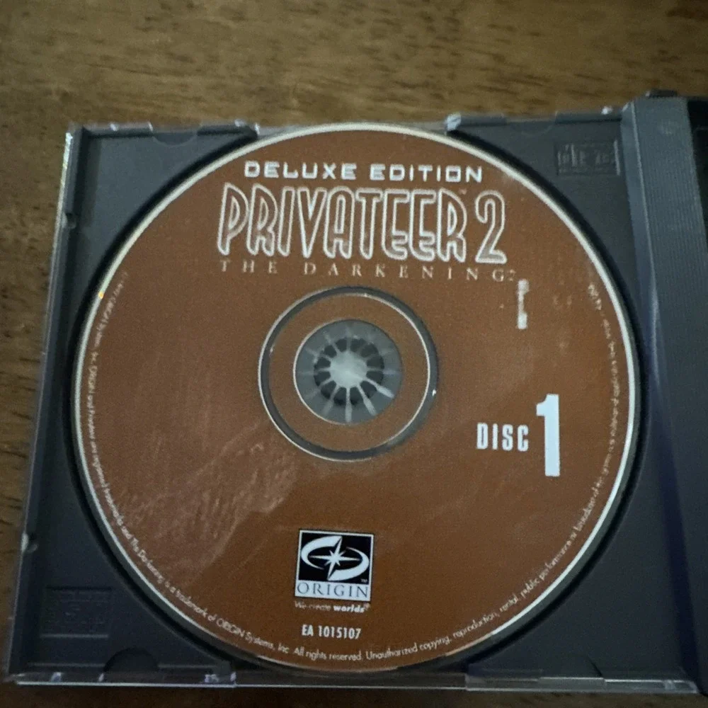 Privateer 2 Darkening 1997 PC Game CD-ROM